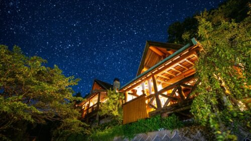 離れのやど 星ヶ山（本格ログハウスで満天の星空を楽しもう！）から見える星空