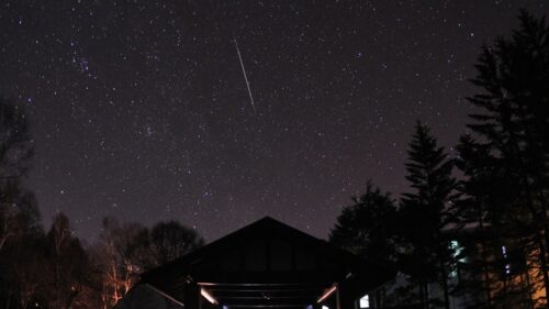 八ヶ岳高原ロッジから見える星空