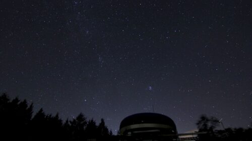 昼神グランドホテル天心から見える星空