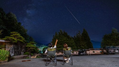 昼神温泉 四季の織 はなやから見えた流れ星