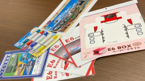 KOKO HOTEL 赤羽駅前のトレインビュープランでもらえるグッズ