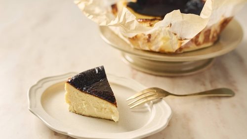 「ホテルハーヴェスト南紀田辺」のバスクチーズケーキ