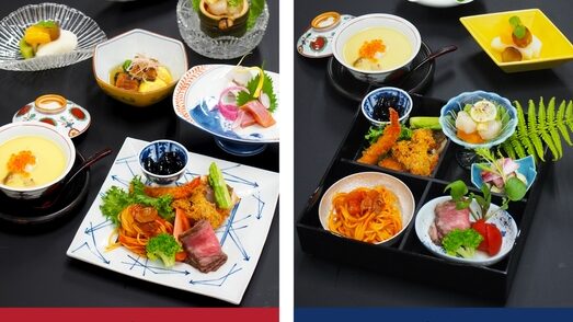 子連れにおすすめのファミリープランがある囲炉裏のある宿「料亭旅館やす井」のお料理