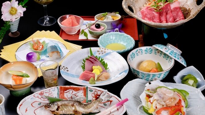 箱根高原ホテル(2つの自家源泉を持つ高原リゾート♪)のお夕食